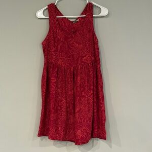 Fun Red Print Summer Dress. Cute cutout back. From Urban Outfitters, small, $15.